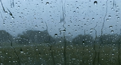 rain on the window